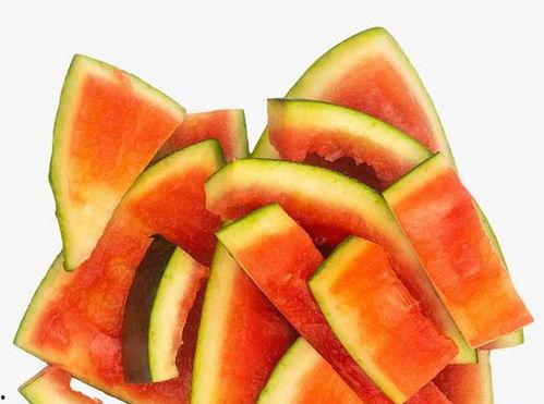 吃瓜吃的剩下很薄的瓜皮,揭秘吃瓜背后的故事